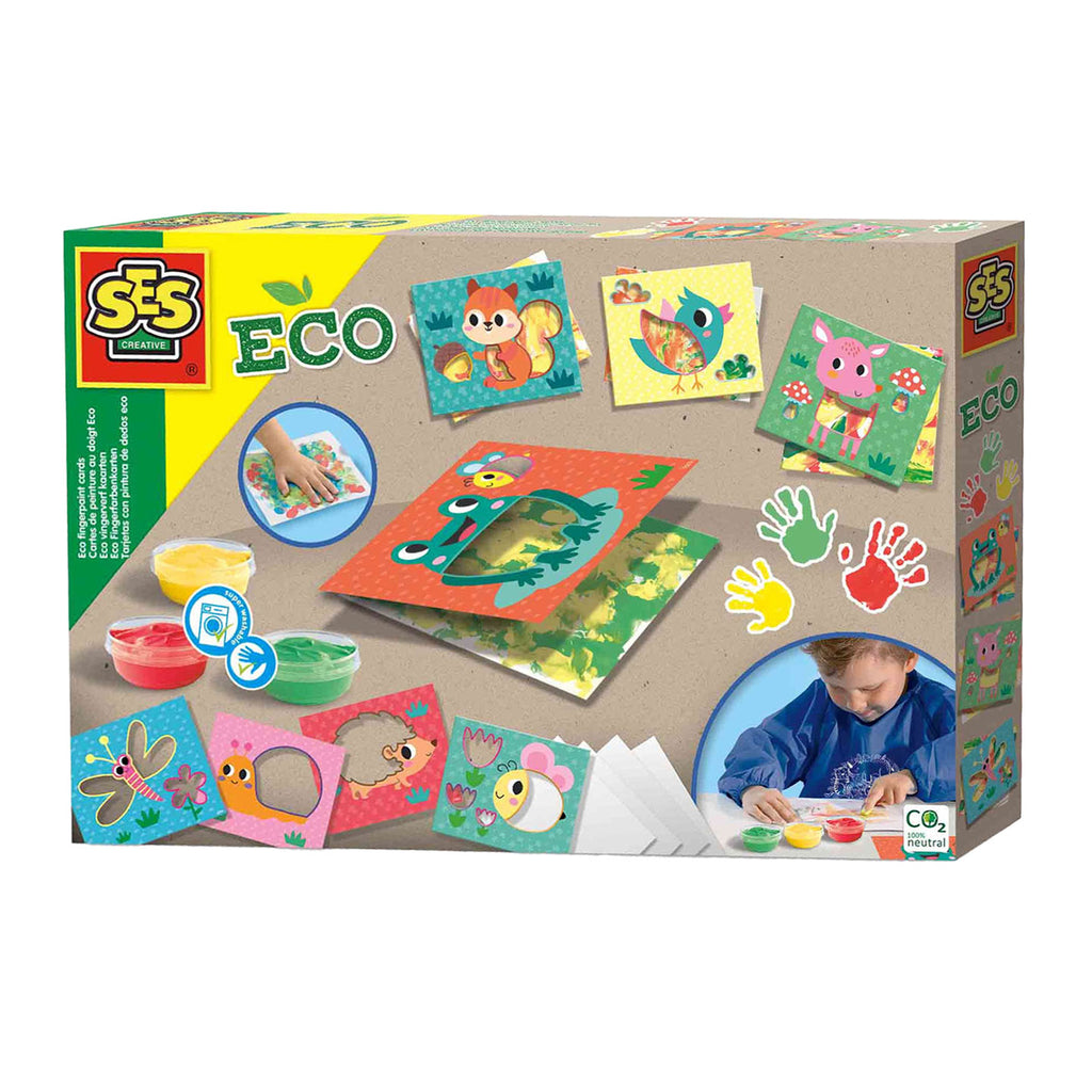 Ses creative ses eco vingerverf kaarten