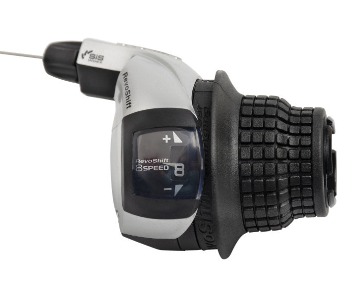shimano revoshifter tourney 8 speed 2050mm zilver