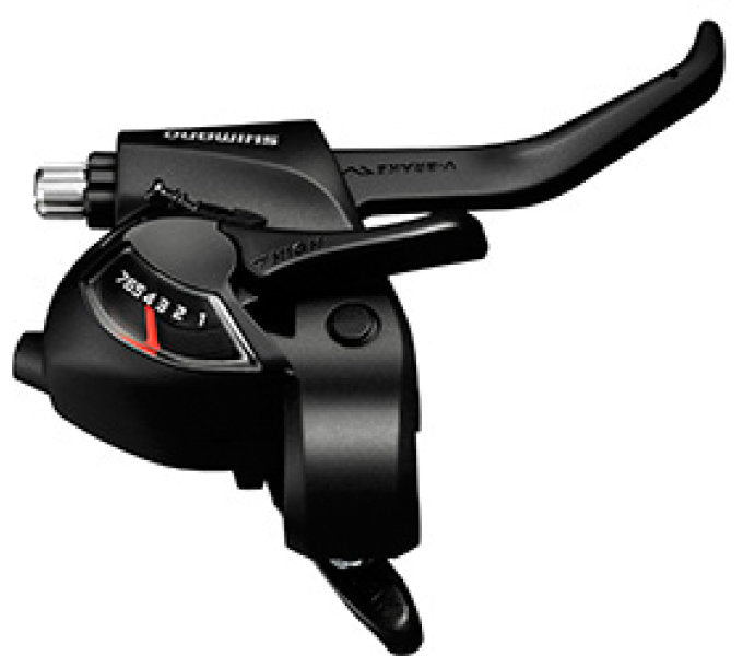 Shimano schakel- remhendel st-ef 41 shim.shift br.lever st-ef41 7sp 2f bl.