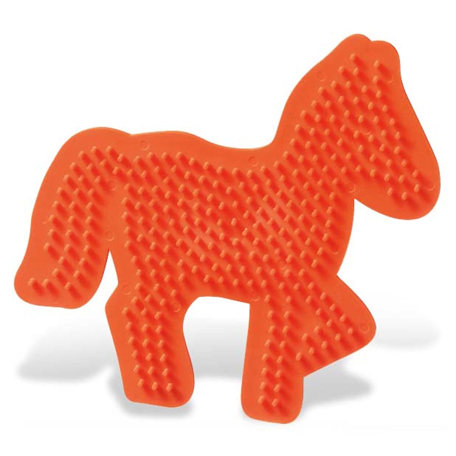 Ses strijkkralen bord paard