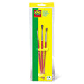 Ses penselenset, 3 stuks