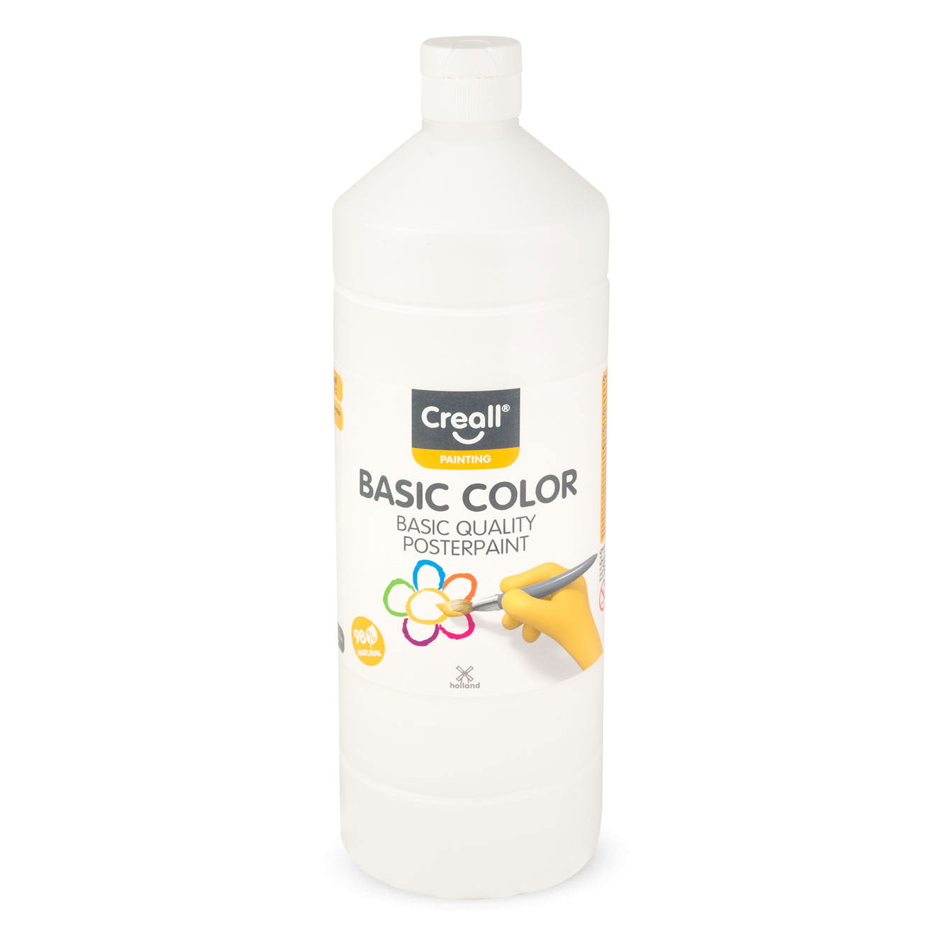 Creall schoolverf wit, 1 liter
