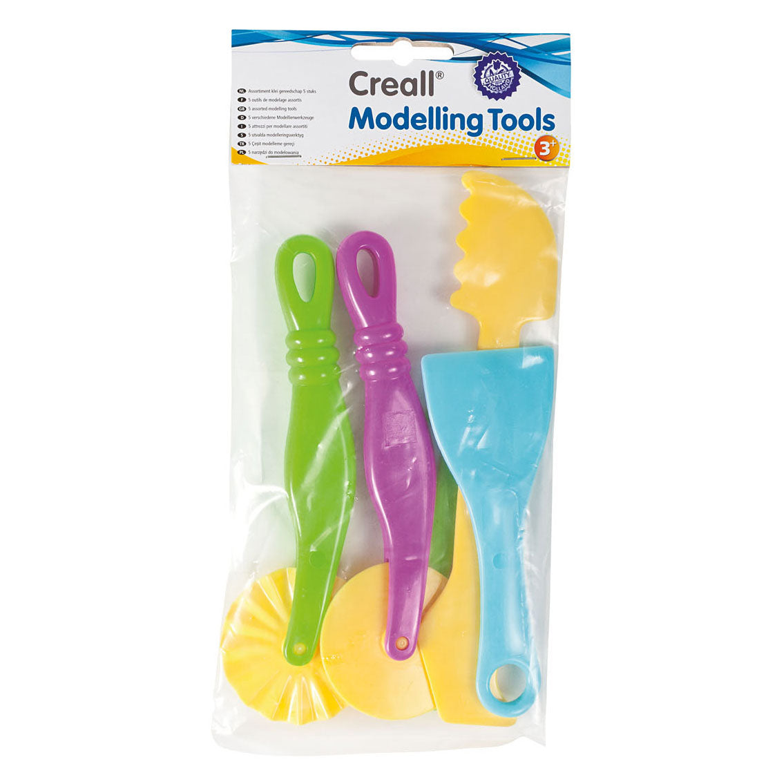 Creall klei gereedschap, 5dlg.