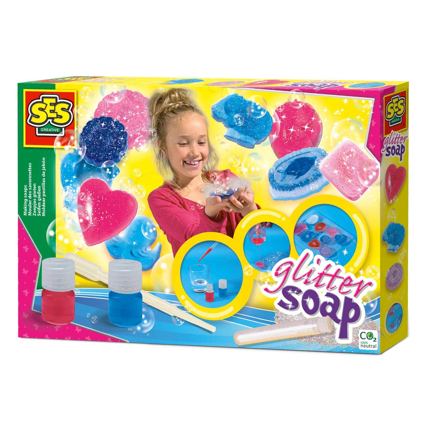 Ses creative ses zeepjes gieten