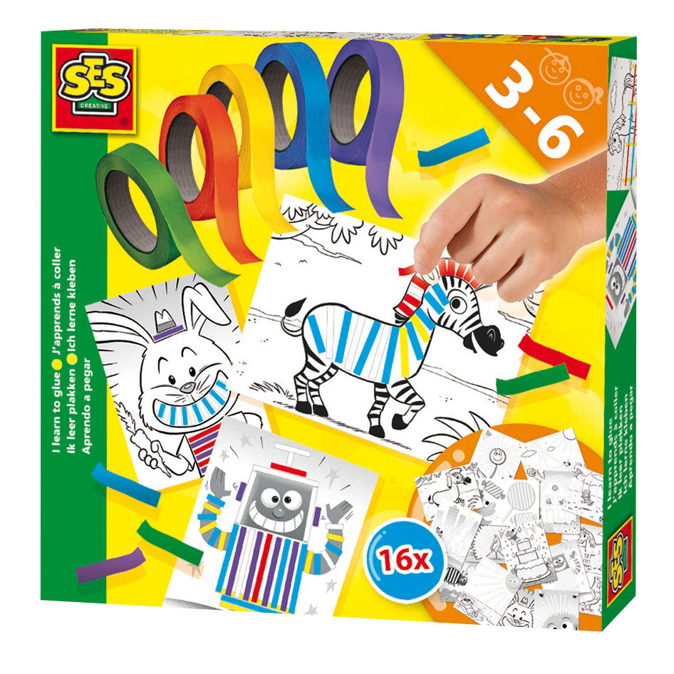 Ses creative ses ik leer plakken