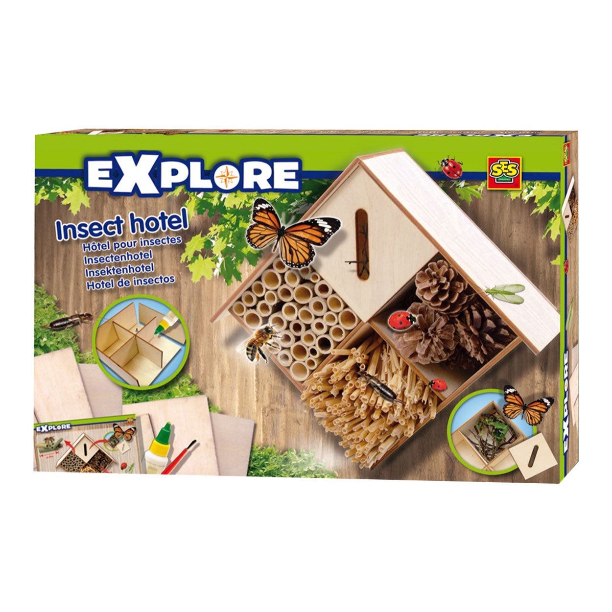 Ses creative ses insecten hotel knutselen