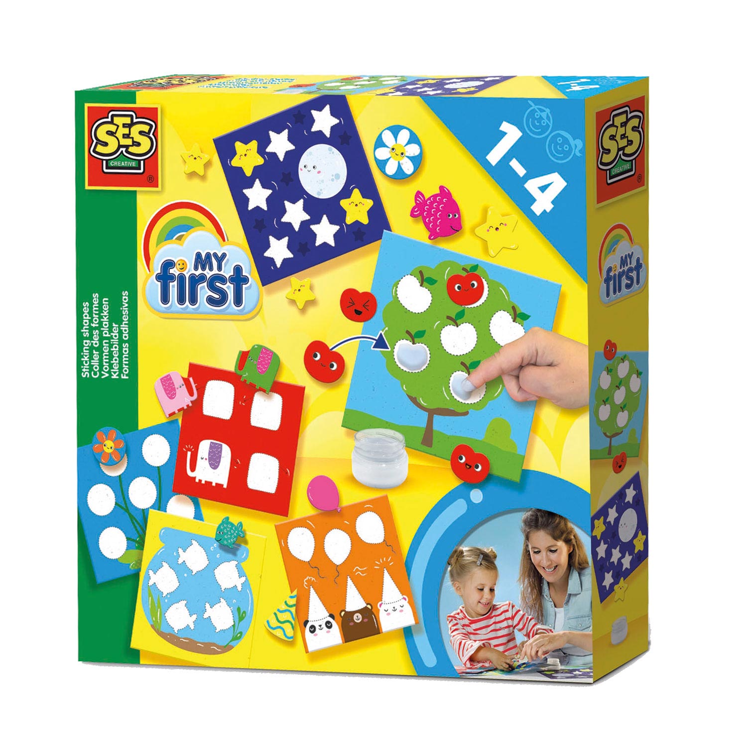Ses creative ses my first vormen plakken