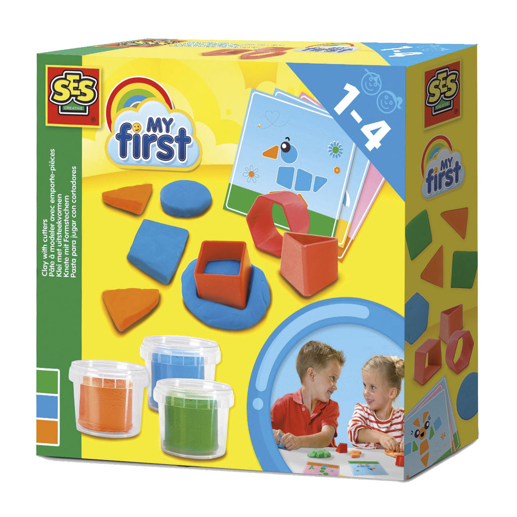 Ses creative ses my first - klei met uitsteekvormen