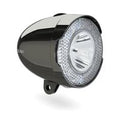 koplamp 706-B Retro 15 lux led batterij chroomzwart