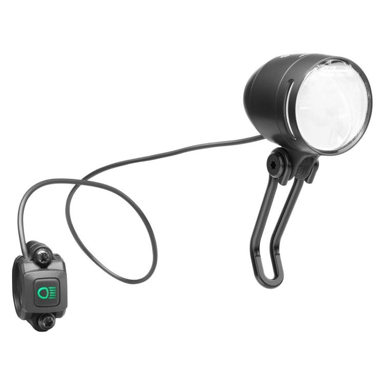 koplamp busch und müller lumotec iq-xs high beam voor e-bike 9-48 volt - 100 150 lux