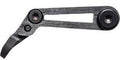 busch + müller lamphaak b m aluminium zwart
