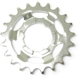 Shimano tandwiel 21t interne naaf - zilver