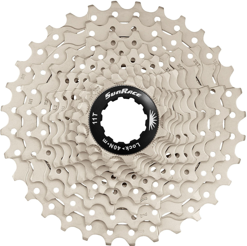 SunRace csrs3 cassette 11 speed 11-28t. zilver metallic in box