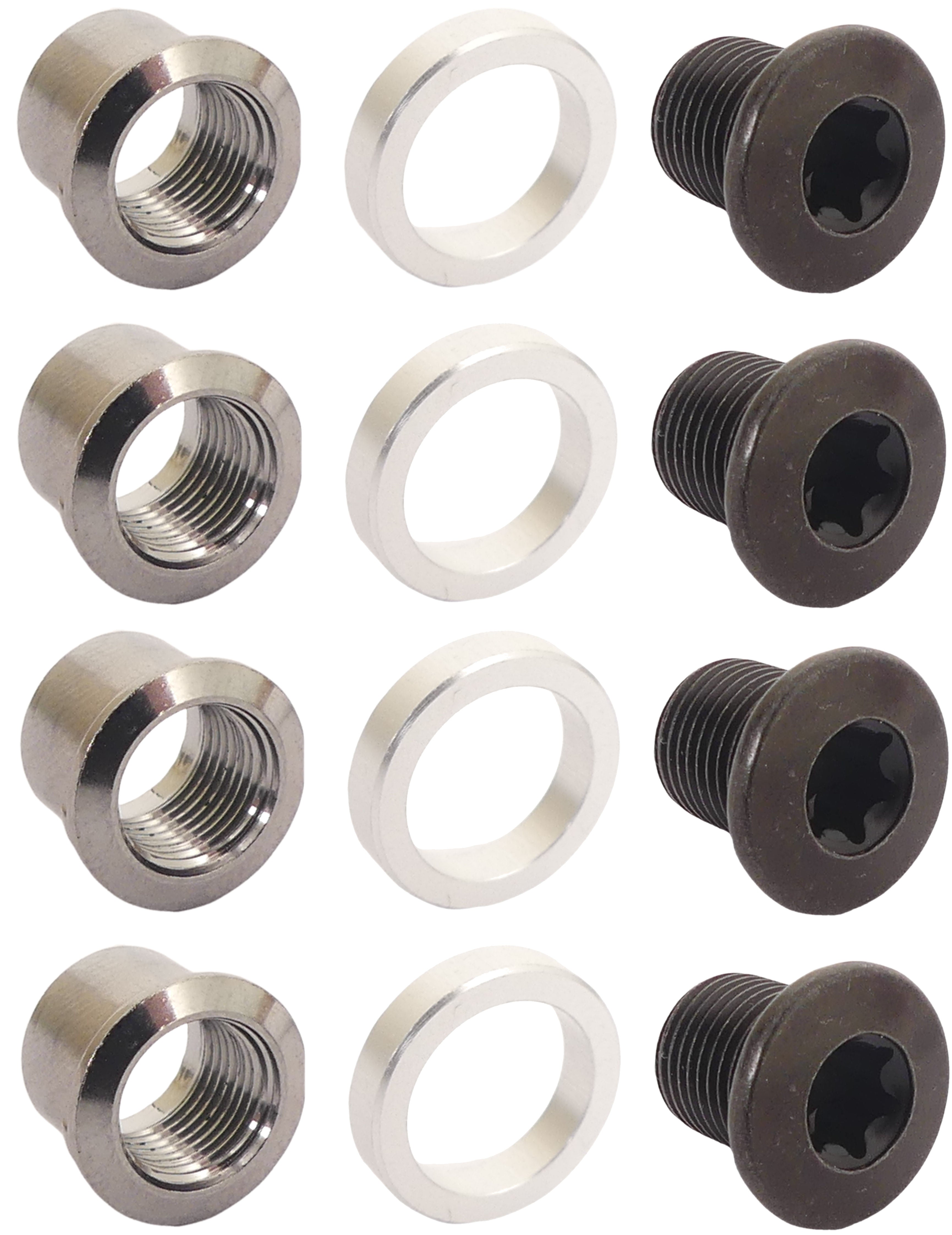 Shimano slx chainring bolts for fc-m7100-2 m7120-b2 (4 pieces)