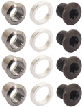 Shimano xt chainring bolts for fc-m8100-2 m8120-b2 (4 pieces)