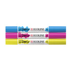 Talens ecoline duotip markers primaire set, 3dlg.