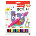 Bruynzeel • kids viltstiften triple set 10