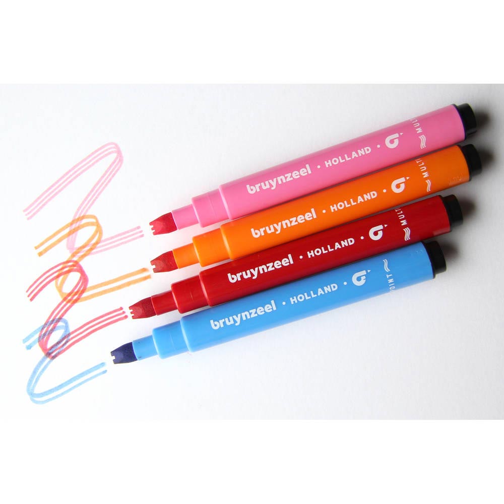 Bruynzeel multi point viltstiften 10 stuks