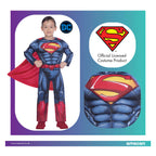 kinderkostuum superman classic, 6-8 jaar