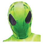 Kinderkostuum alien groen, 4-6 jaar