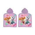 Paw patrol poncho paars, 55x110cm