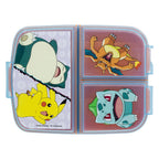 Pokémon broodtrommel met 3 vakken