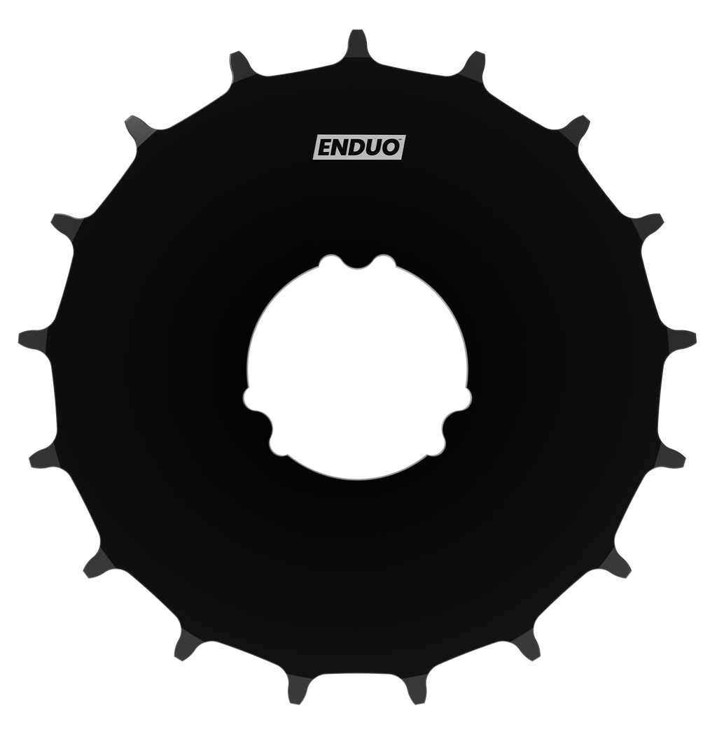 Enduo tandwiel 34t cargo nexus cl-45.5 - zwart
