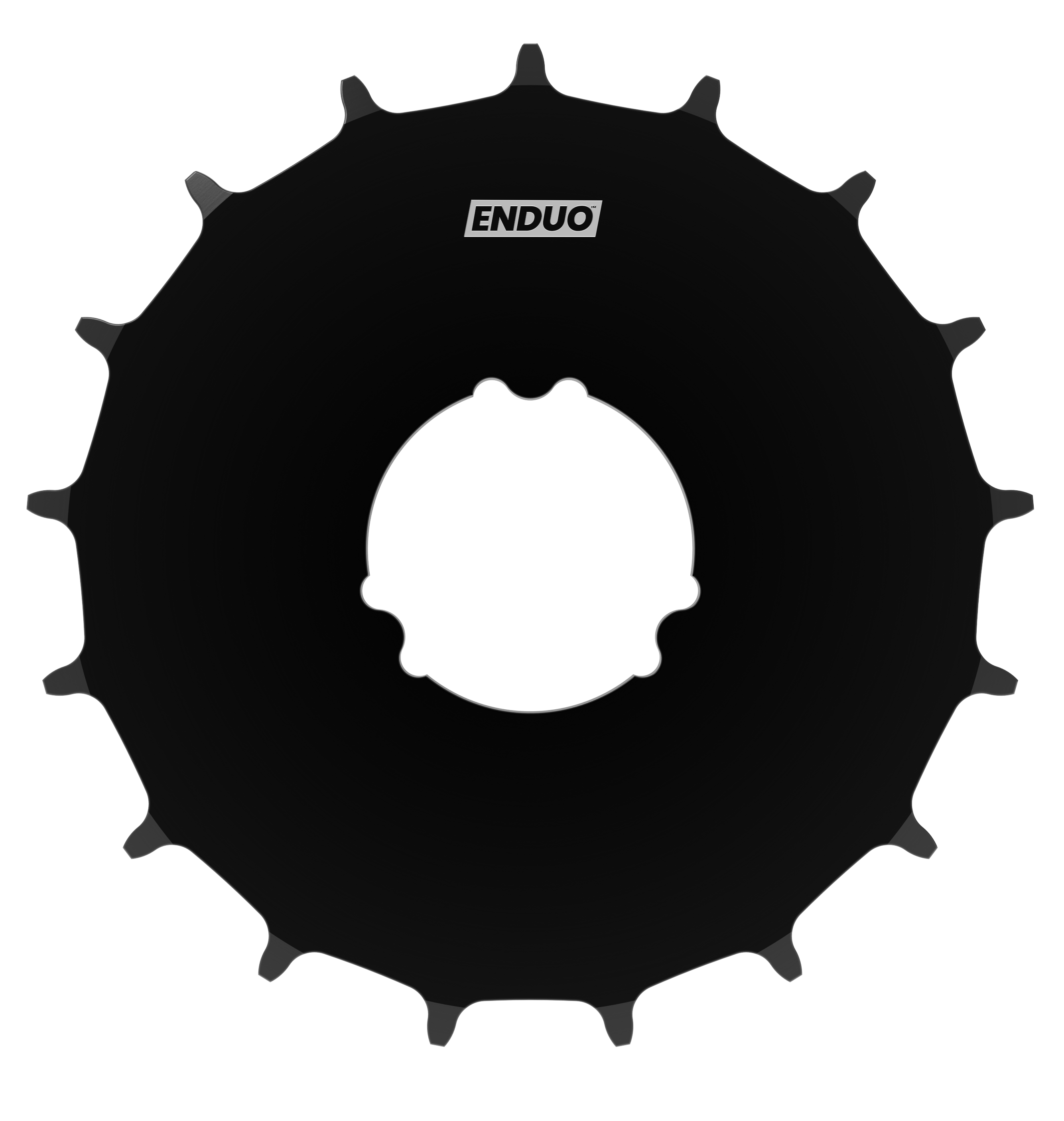 Enduo tandwiel 34t cargo nexus cl-45.5 - zwart