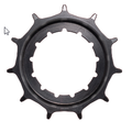 Enduo cargo tandwiel 24t rohloff cl-53.0-54.7 zwart