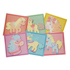 Playmais mosaic kaarten versieren dream pony