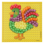 Playmais mosaic kaarten versieren boerderij