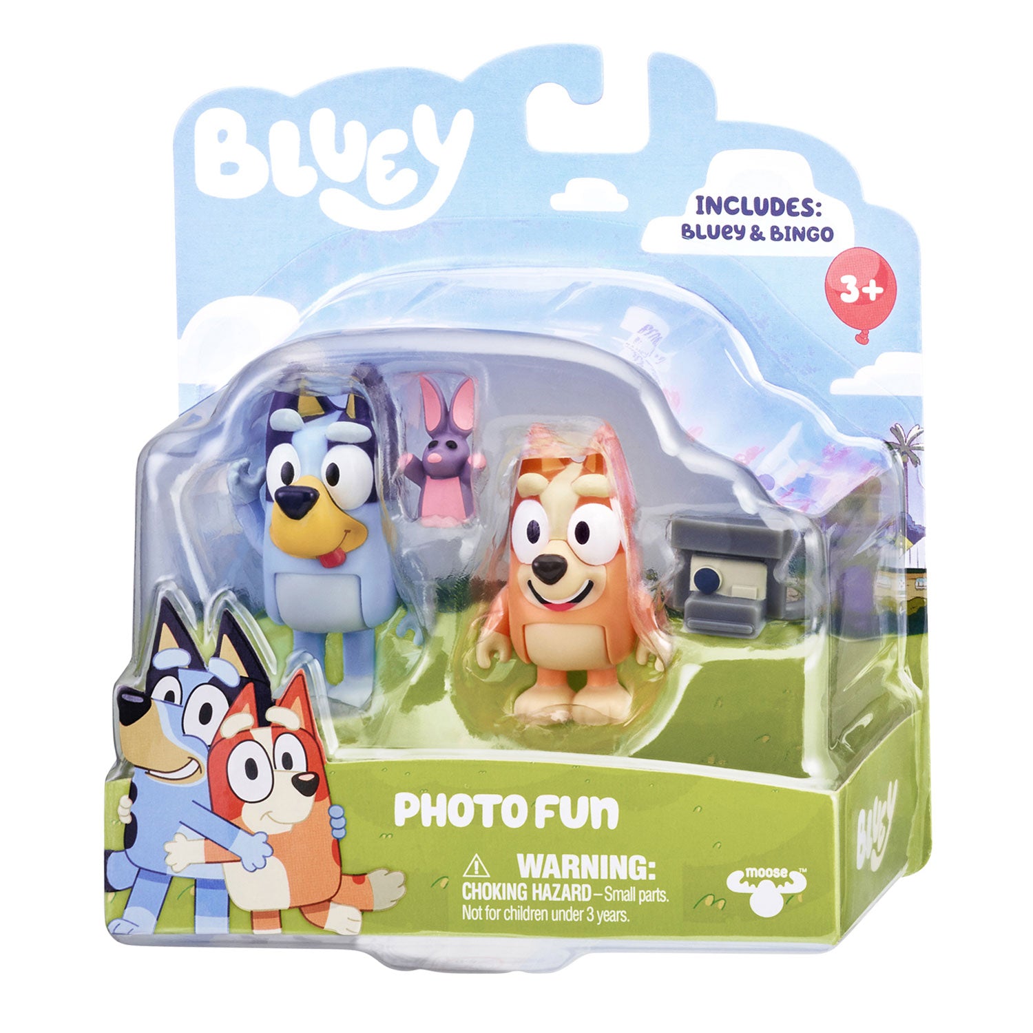 Spectron Bluey Bingo Speelfiguren, 2st.
