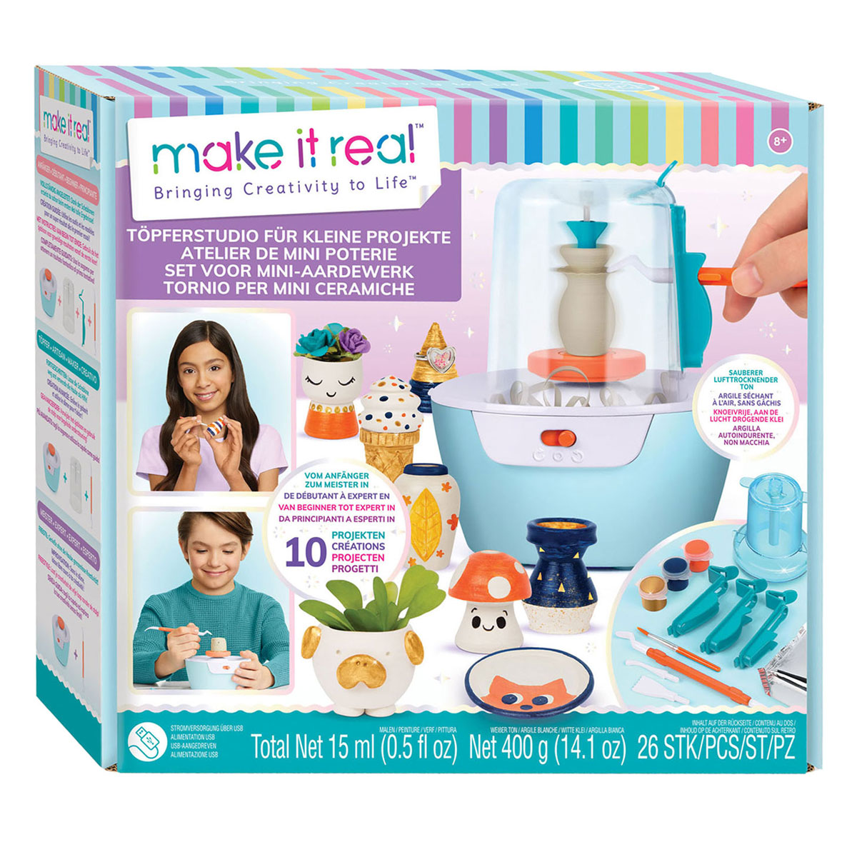 Overige Merken Make it Real Mini Pottenbakken Studio