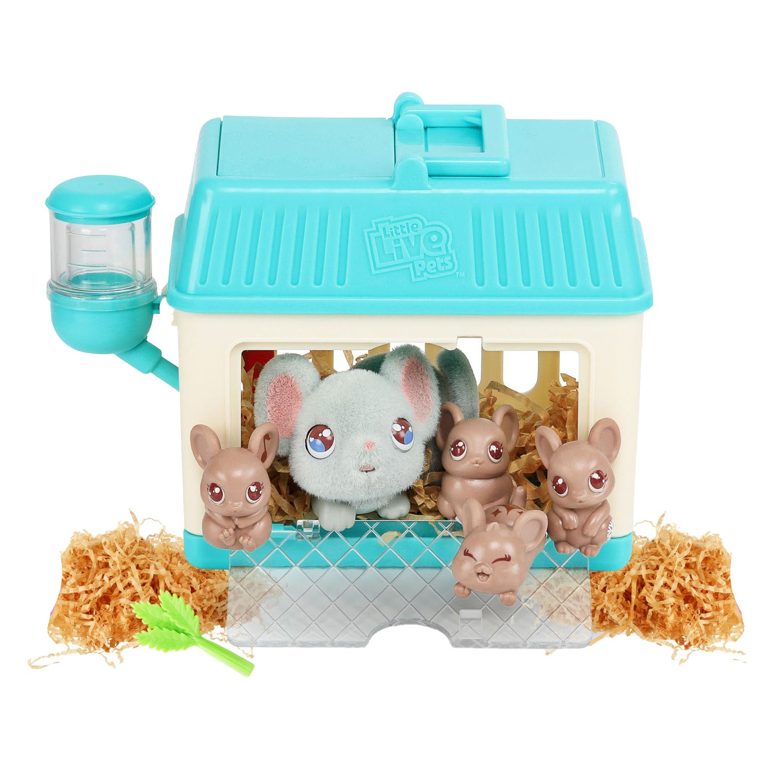 Moose toys little live pets mama surprise mini speelfiguur muis