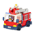 Moose toys bluey's brandweerwagen met 2 speelfiguren