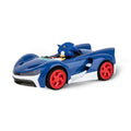 Carrera rc sonic team raceauto blauw zilver