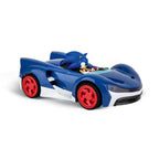 Carrera rc sonic team raceauto blauw zilver