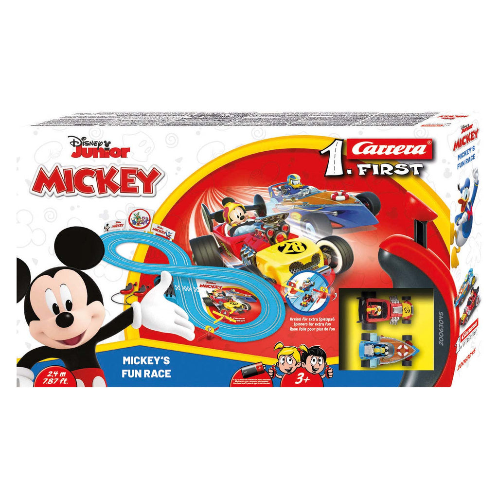 Carrera first racebaan - mickey's fun race