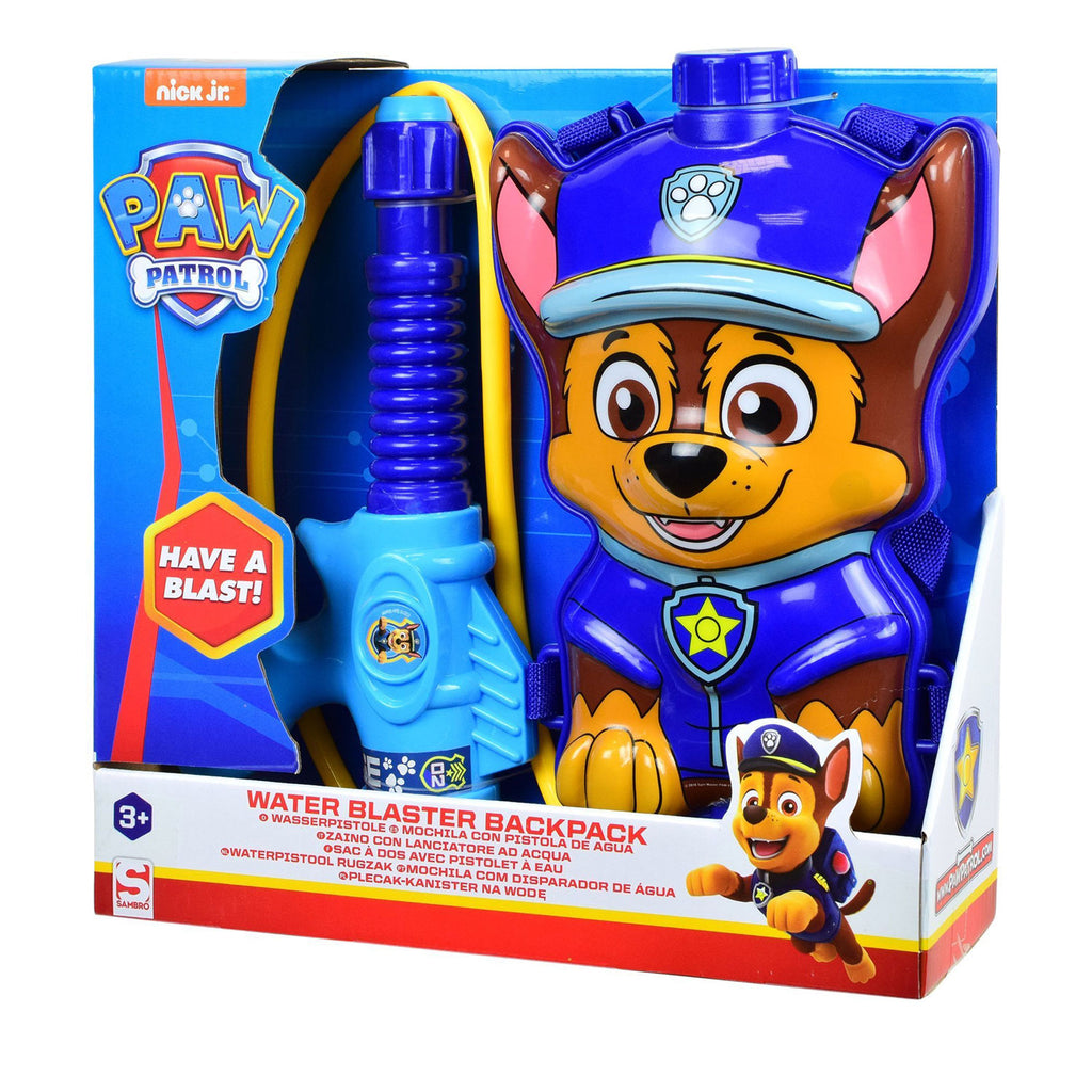 Dinotoys apeldoorn waterpistool paw patrol met rugzak waterreservoir