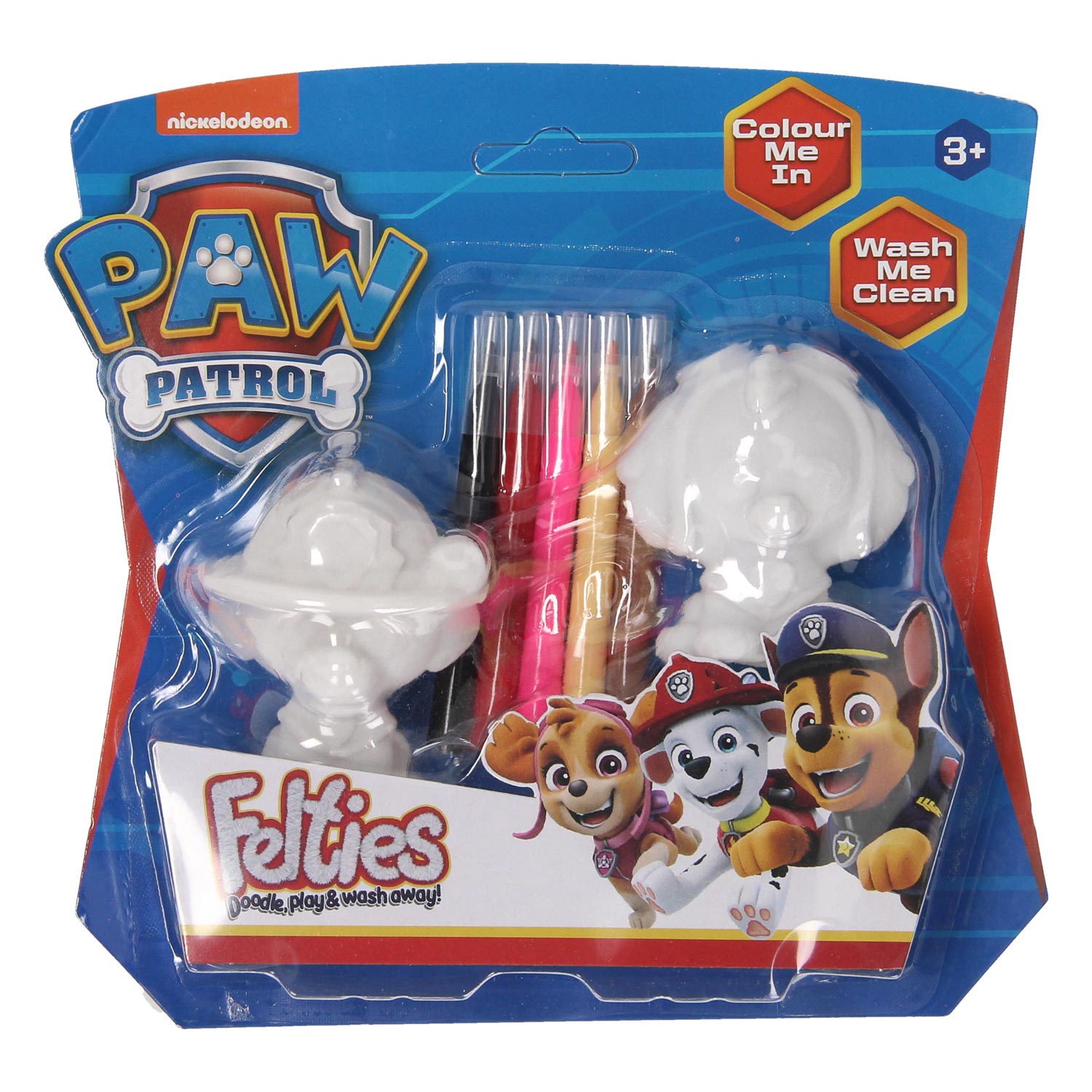 Sambro paw patrol felties twin pack