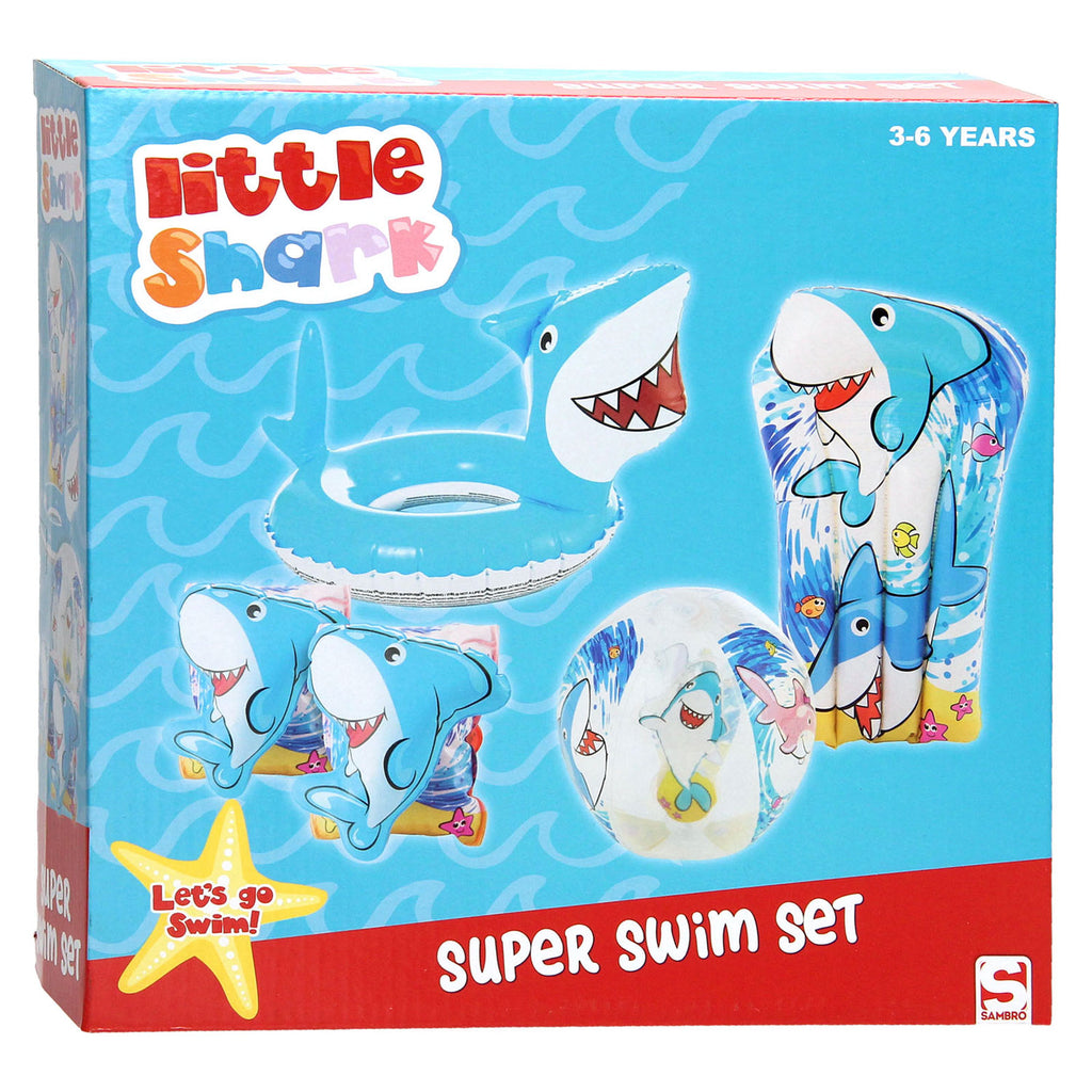 Sambro haaien zwem set 5-delig