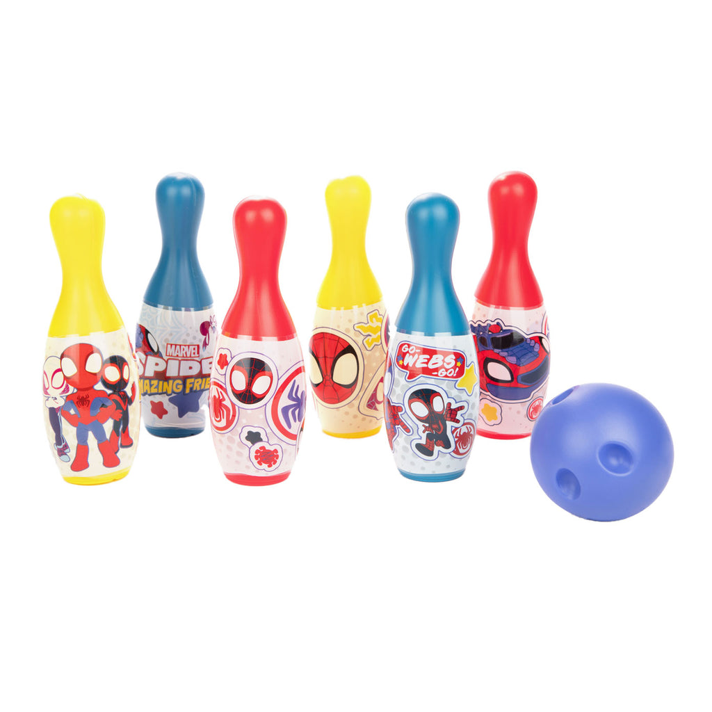 Marvel spidey and friends bowling set