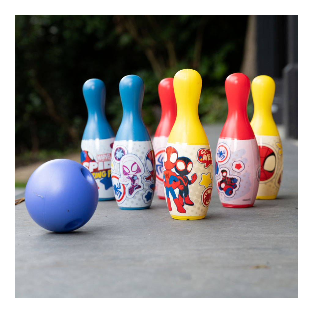 Marvel spidey and friends bowling set