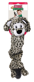 Kong stretchezz jumbo luipaard xl - hondenspeelgoed - 58 cm