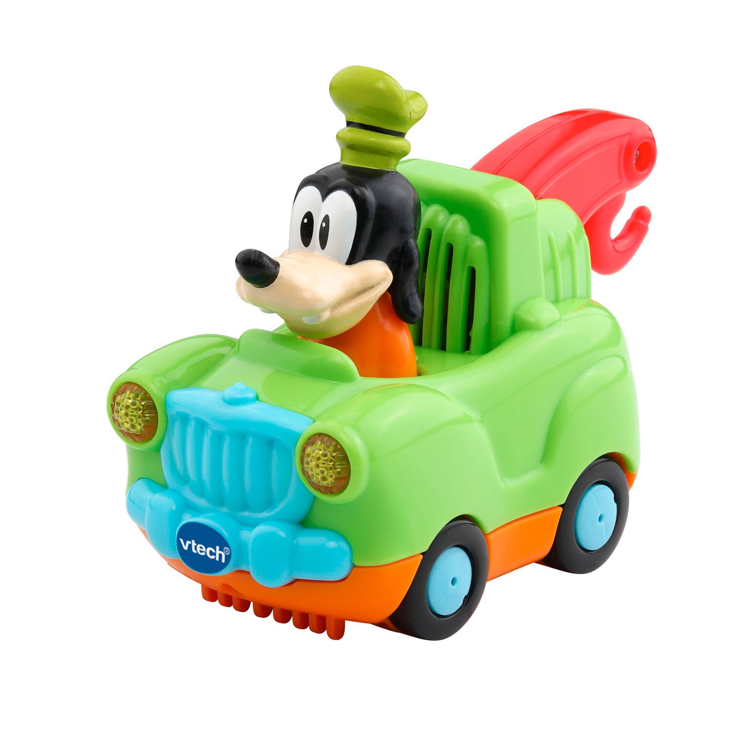 Vtech toet toet disney goofy takelwagen + licht en geluid
