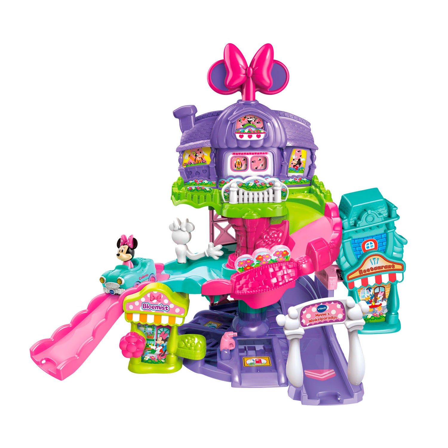 Vtech toet toet auto's - disney minnie's winkelparadijs