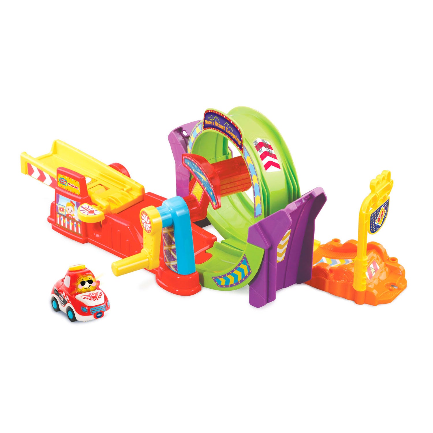 Vtech toet toet auto's - race stunt looping