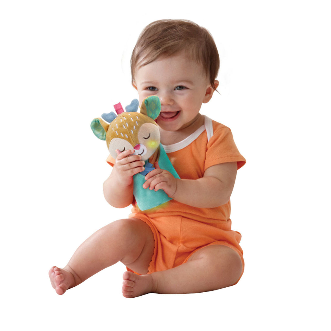 Vtech baby 2in1 knuffelhert + licht en geluid