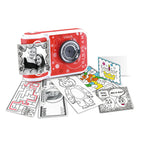 VTech Kindercamera KidiZoom PrintCam junior rood wit 4-delig