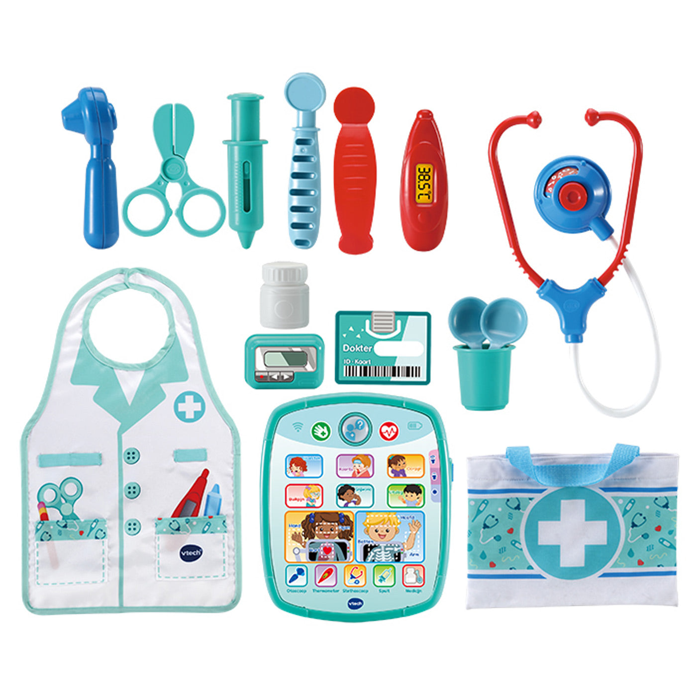 Vtech kleuter verzorg leer doktorset